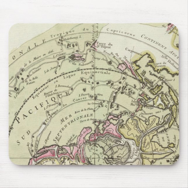 Alfombrilla De Ratón Mundo 6 (Frente)