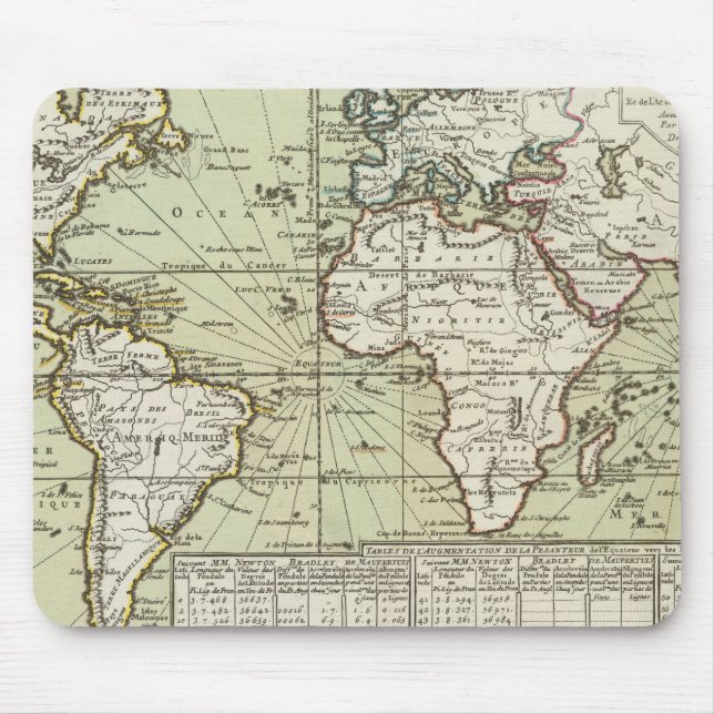 Alfombrilla De Ratón Mundo 8 (Frente)