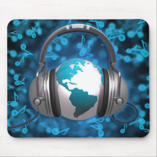 Alfombrilla De Ratón Mundo de la música
