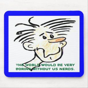 Alfombrilla De Ratón Mundo Mousepad del empollón