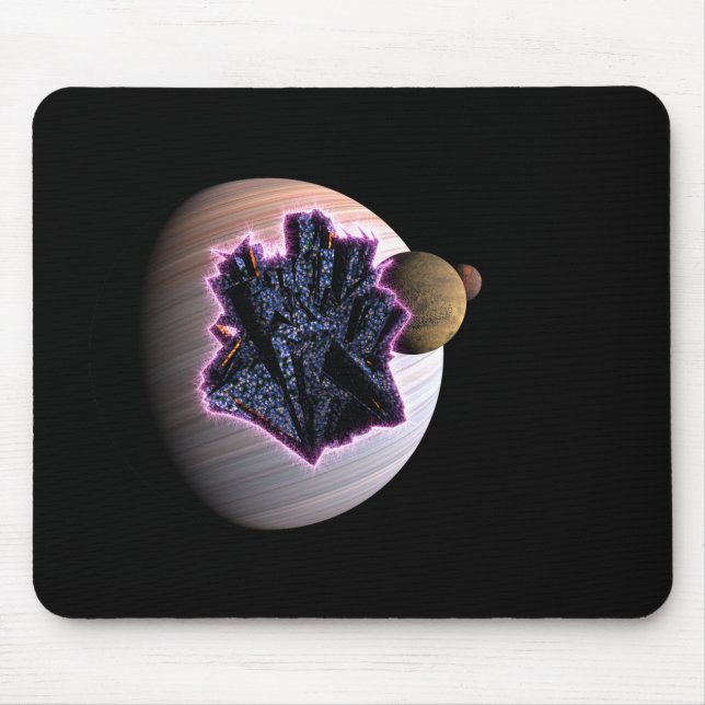 Alfombrilla De Ratón mundos extraños (Frente)