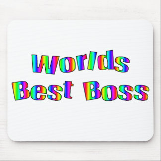 Alfombrilla De Ratón Mundos mejor Boss Mousepad