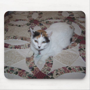 Alfombrilla De Ratón Muñeca el gato, Mousepad