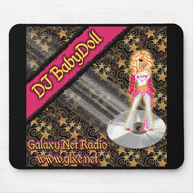 Alfombrilla De Ratón Muñeca Mousepad de DJ (Frente)