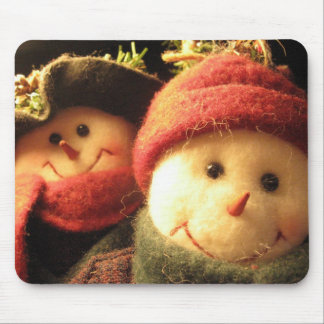 Alfombrilla De Ratón Muñecos de nieve