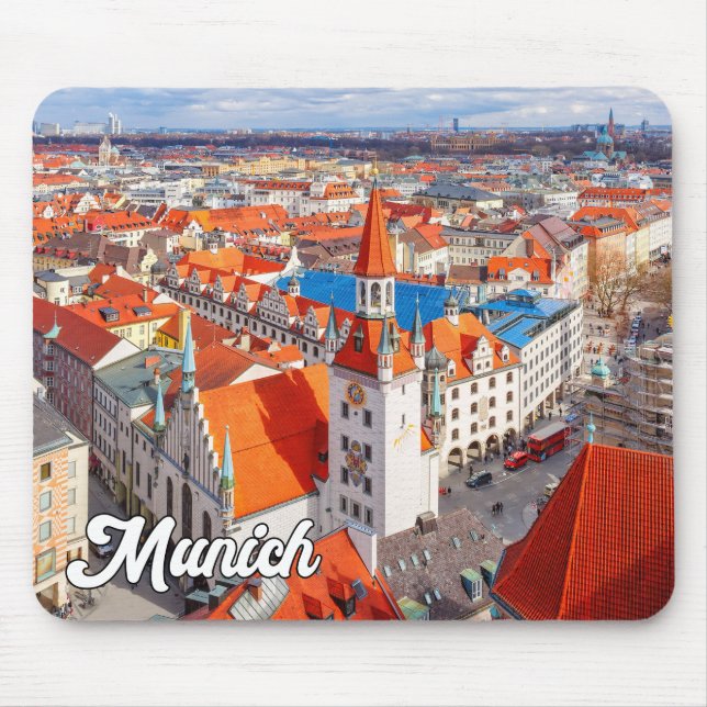 Alfombrilla De Ratón Múnich, Alemania (Frente)