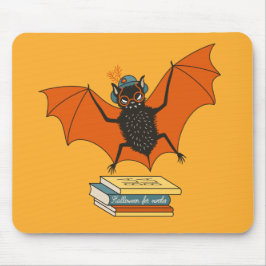 Alfombrilla De Ratón Murciélago Lector | Bibliotecaria Caprichosa con L