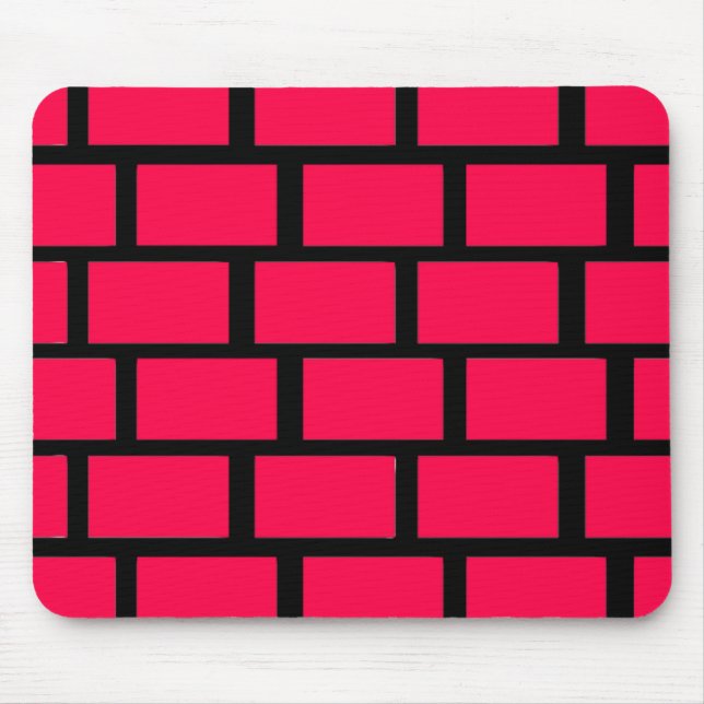 ALFOMBRILLA DE RATÓN MURO DE LADRILLO ROJO (Frente)