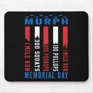 Alfombrilla De Ratón Murph Challenge American Memorial Day