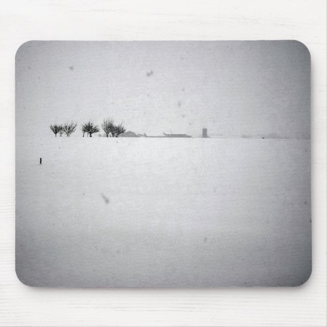 Alfombrilla De Ratón Músculo de nieve mínimo (Frente)