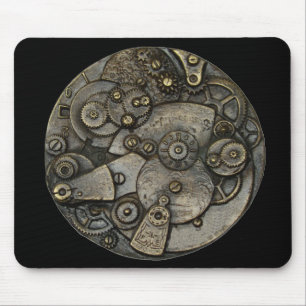 Alfombrilla De Ratón Músculo del mecanismo del reloj de vintage