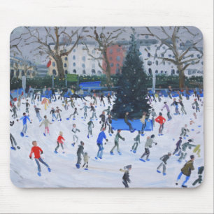 Alfombrilla De Ratón Museo patinador 2012 de la historia natural