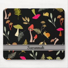 Alfombrilla De Ratón Mushroom Botanical Mousepad