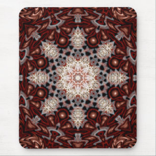 Alfombrilla De Ratón Mushroom Snowflake Mousepad