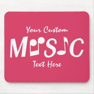 Alfombrilla De Ratón MUSIC personalizado mousepad