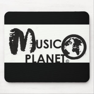 Alfombrilla De Ratón MUSIC PLANET Mousepad