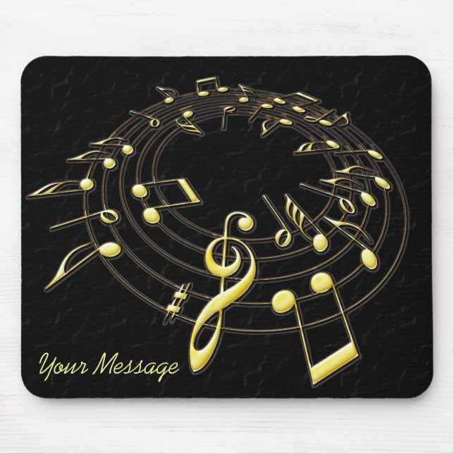Alfombrilla De Ratón Música 3 Mousepads (Frente)
