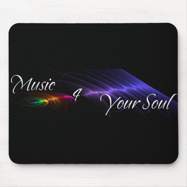 Alfombrilla De Ratón Música 4 su alma Mousepad (Frente)