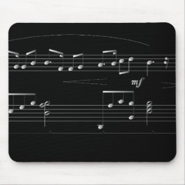 Alfombrilla De Ratón Música con clase Mousepad