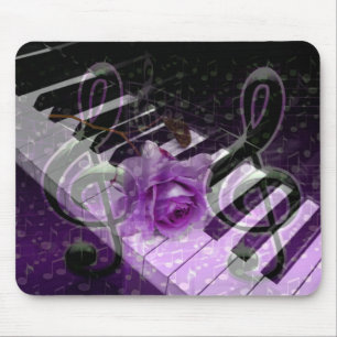 Alfombrilla De Ratón Música De Amor_
