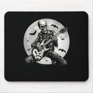Alfombrilla De Ratón Música de rock de guitarra Halloween niños
