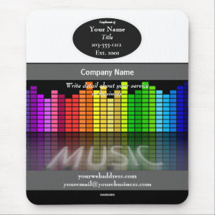 Alfombrilla De Ratón Música Grabación Gráfico Mousepad HAMbyWG