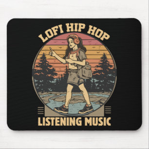 Alfombrilla De Ratón Música lofi hip hop chillhop