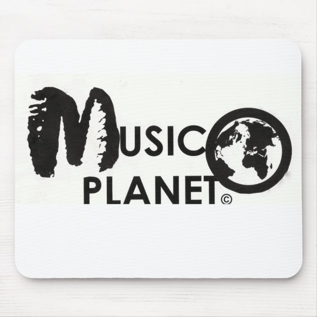 Alfombrilla De Ratón MÚSICA PLANETA OFICIAL Mousepad (Frente)