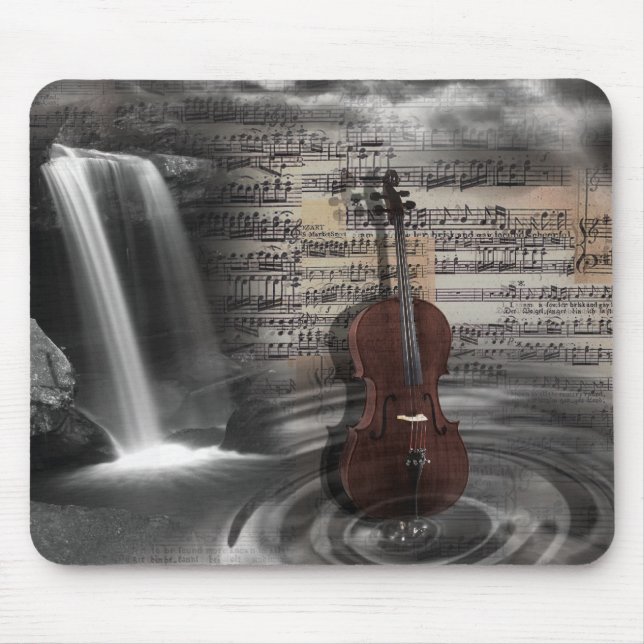 Alfombrilla De Ratón música real (Frente)