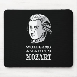 Alfombrilla De Ratón Música - Retrato de Wolfgang Amadeus Mozart