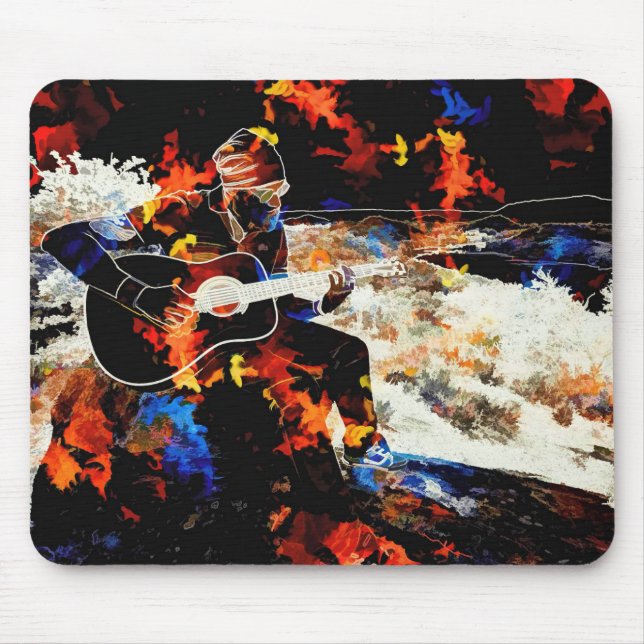 Alfombrilla De Ratón Músico (Frente)