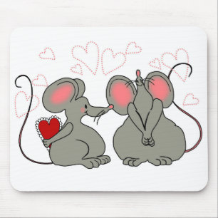Alfombrilla De Ratón Muskrat Love Mouse Pad
