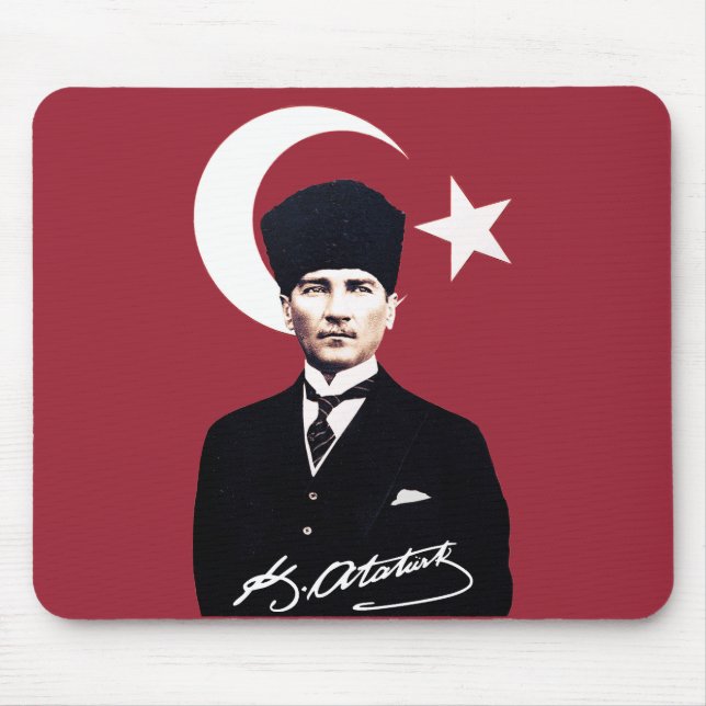 Alfombrilla De Ratón Mustafa Kemal Atatürk (Frente)