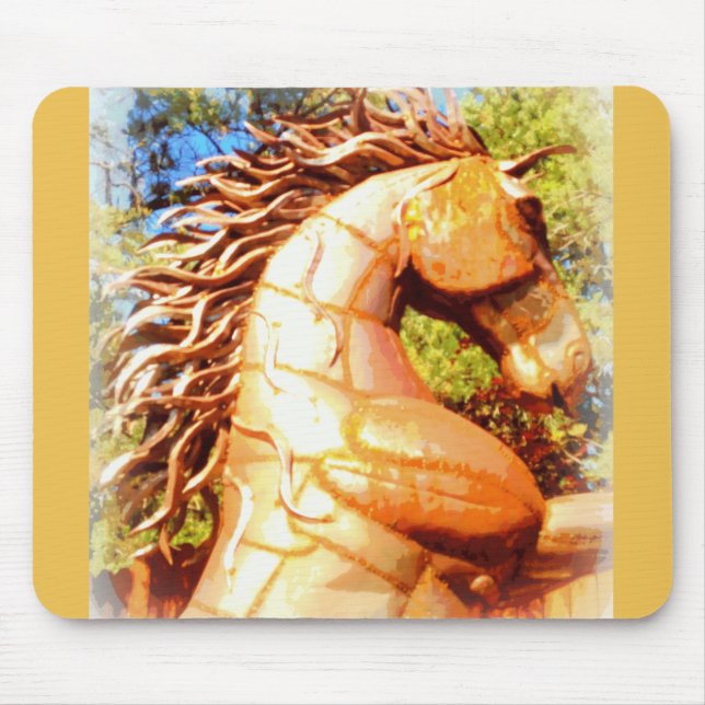 Alfombrilla De Ratón mustang stallion (Frente)