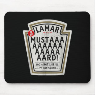 Alfombrilla De Ratón Mustard Lamar Tv Off Usa tu gracioso mostaza