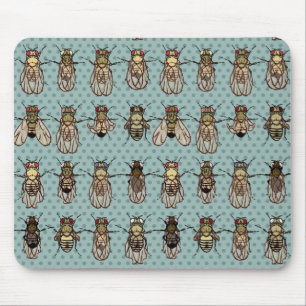 Alfombrilla De Ratón Mutantes de la Drosophila