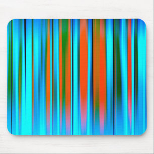 Alfombrilla De Ratón Muy Guay Moderno Multicolored Striped
