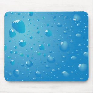 Alfombrilla De Ratón Muy Guay Water Droplets Mouse Mat