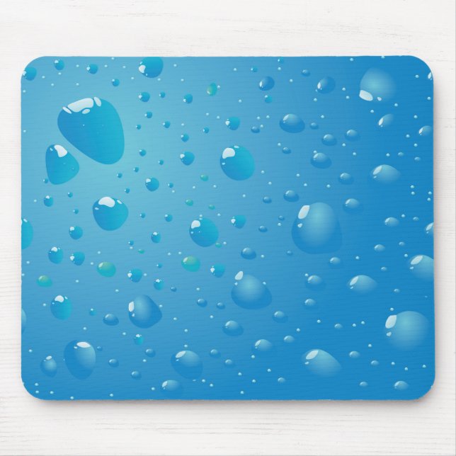 Alfombrilla De Ratón Muy Guay Water Droplets Mouse Mat (Frente)