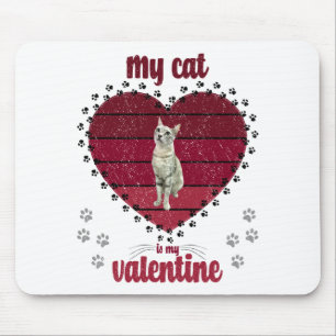 Alfombrilla De Ratón My Cat Is My Valentine