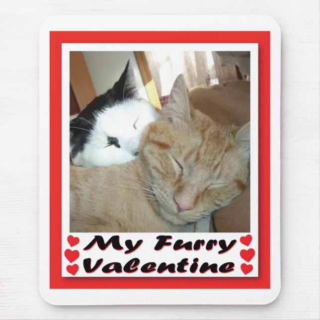 Alfombrilla De Ratón My Furry Valentine (Frente)