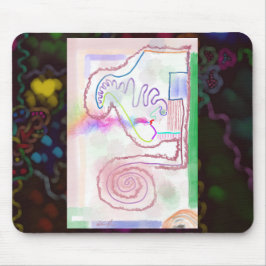 Alfombrilla De Ratón My Mind - Blown Impressionist Art Mousepad