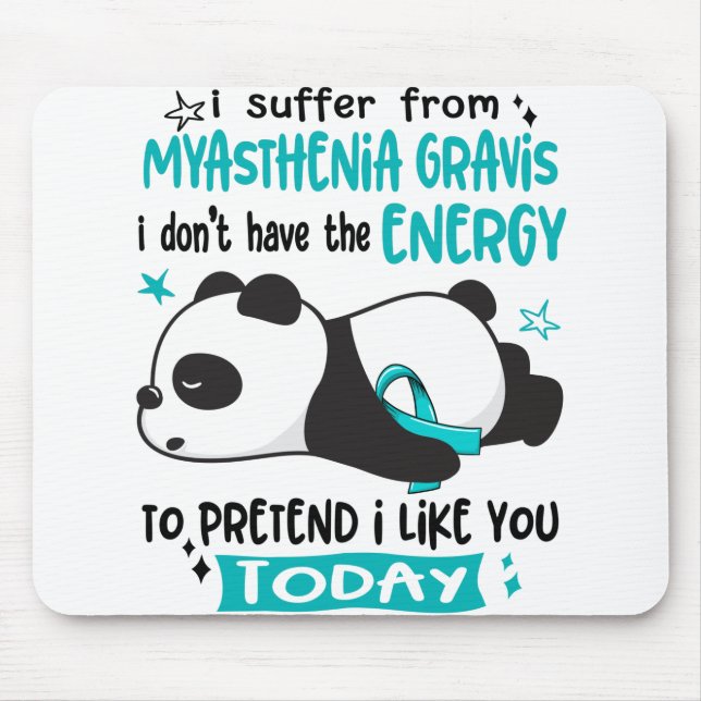 Alfombrilla De Ratón Myasthenia Gravis Awareness Month Ribbon Gifts (Frente)