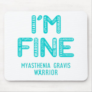 Alfombrilla De Ratón Myasthenia Gravis Warrior - ESTOY BIEN