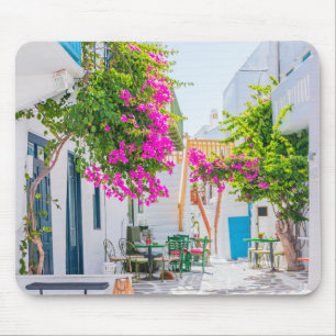 Alfombrilla De Ratón Mykonos, almohadilla del ratón de Grecia