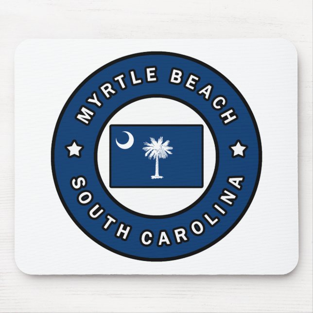 Alfombrilla De Ratón Myrtle Beach South Carolina (Frente)