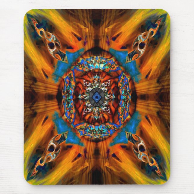 Alfombrilla De Ratón Mystic Fractal Mousepad (Frente)