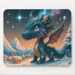 Alfombrilla De Ratón Mystical Chibi Dragon Winscape