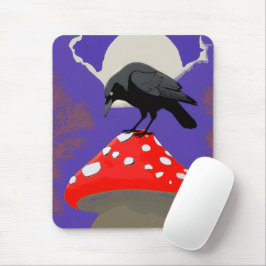 Alfombrilla De Ratón 🖤Mystical Raven Mousepad