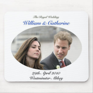 Alfombrilla De Ratón Nº 1 El Boda Real William & Catherine